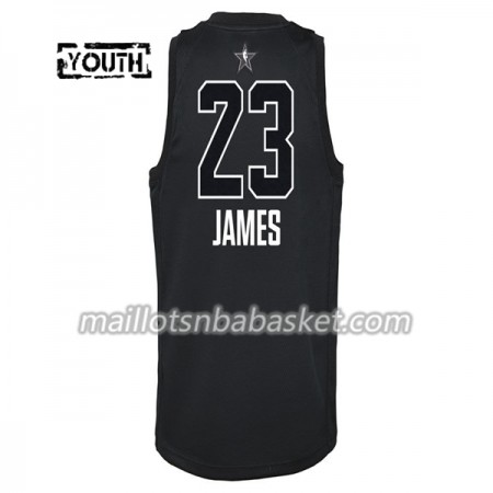 Maillot Enfant Cleveland Cavaliers LeBron James 23 2018 All Star Jordan Brand Noir Swingman